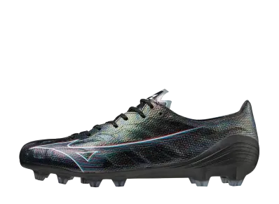 ミズノ アルファ ジャパン "ブラック/イグニッションレッド/ブルー"