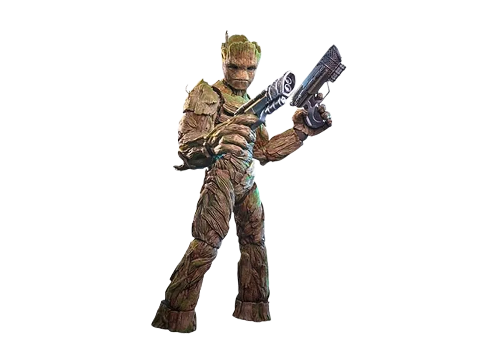 Hot Toys "Movie Masterpiece" -Guardians of the Galaxy Vol.3- 1/6 Scale Fully Poseable Figure: Groot