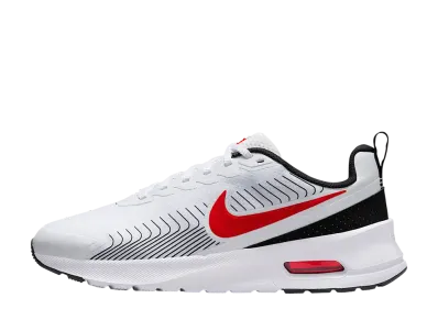 Nike Air Max Nuaxis "White/Black/White/University Red"