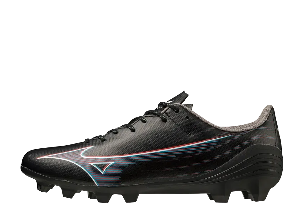 ミズノ アルファ セレクト "ブラック/イグニッションレッド/ブルー"