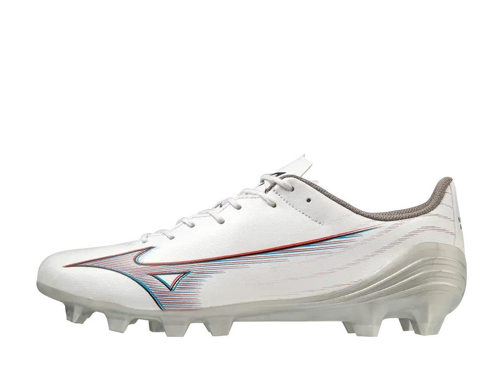 ミズノ アルファ セレクト "ホワイト/イグニッションレッド/ブルー"