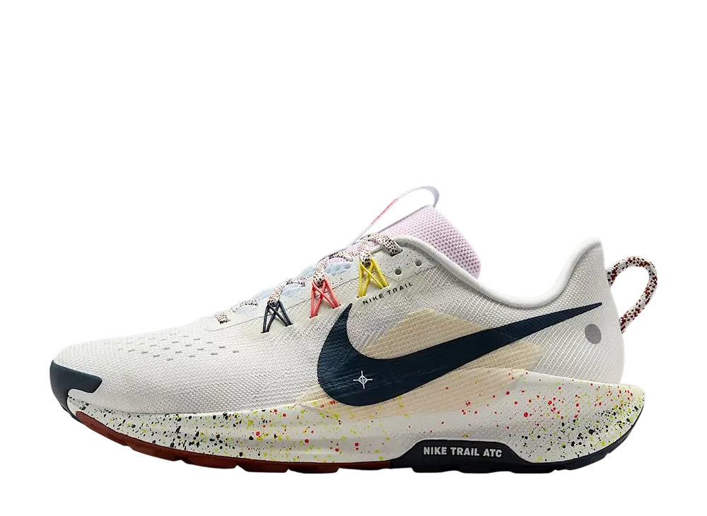 Nike Pegasus Trail 5 "Summit White/Football Grey/Pink Foam/Armory Navy"