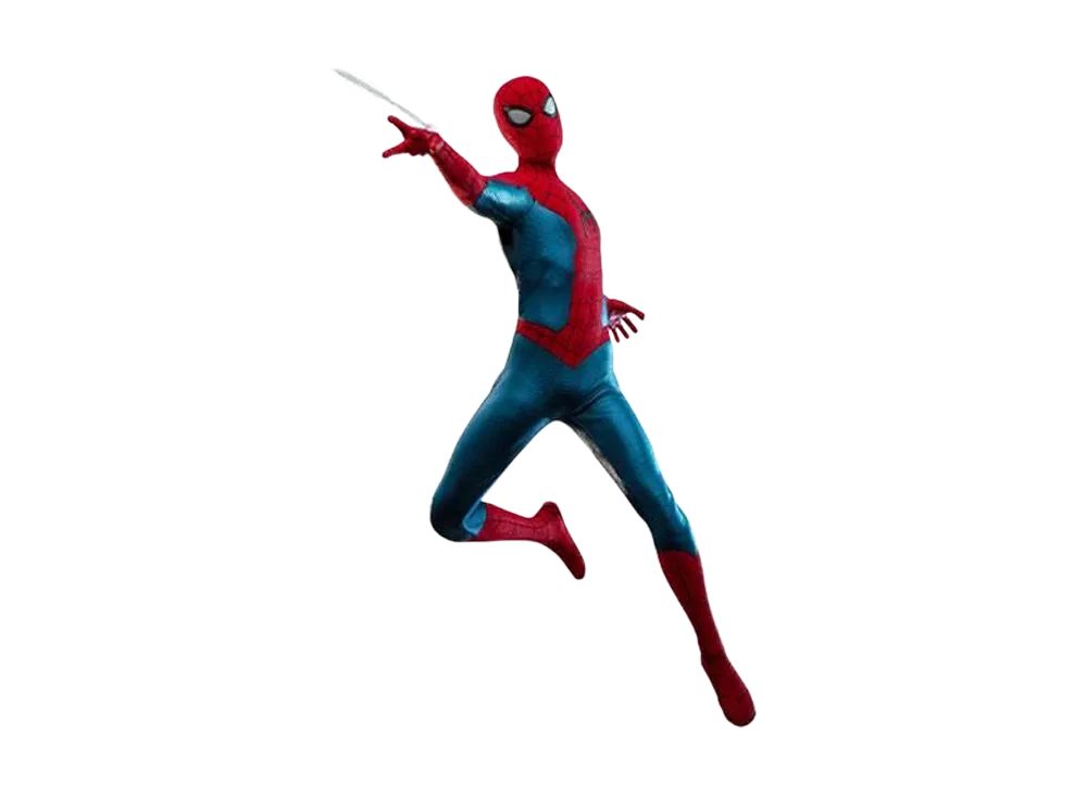 Hot Toys "Movie Masterpiece" -Spider-Man: No Way Home- 1/6 Scale Fully Poseable Figure: Spider-Man (New Red & Blue Suit)