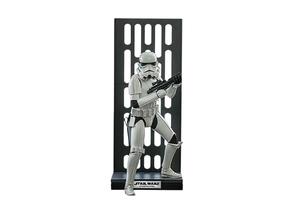 Hot Toys "Movie Masterpiece" -Star Wars- 1/6 Scale Fully Poseable Figure: Stormtrooper (with Death Star Environment)
