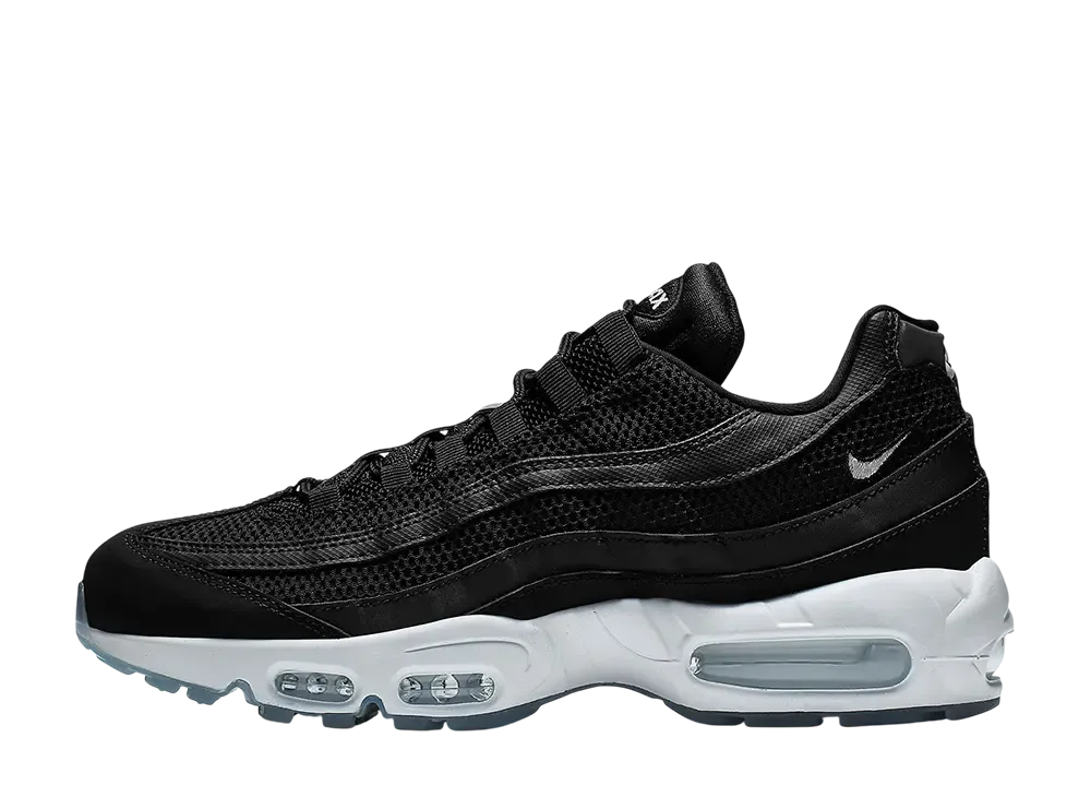 Nike Air Max 95 Essential "Black/Black/Reflect Silver/White"