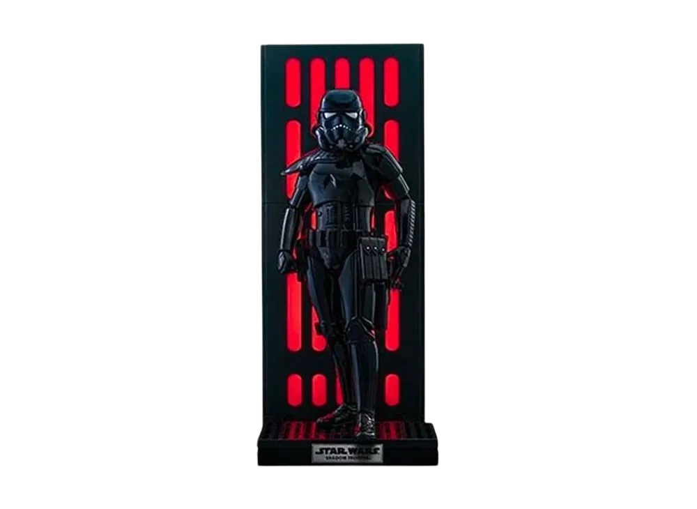 Hot Toys "Movie Masterpiece" -Star Wars- 1/6 Scale Fully Poseable Figure: Shadow Trooper (with Death Star Environment)