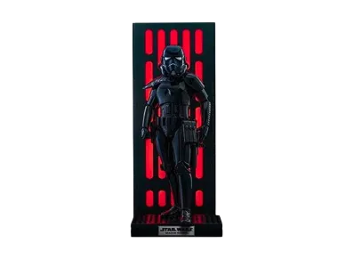 Hot Toys "Movie Masterpiece" -Star Wars- 1/6 Scale Fully Poseable Figure: Shadow Trooper (with Death Star Environment)