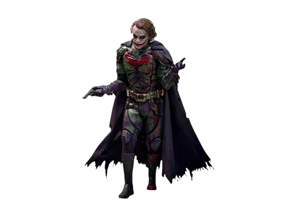 Hot Toys "Movie Masterpiece Artisan" -The Dark Knight- 1/6 Scale Fully Poseable Figure: The Joker (Batman Imposter Version)