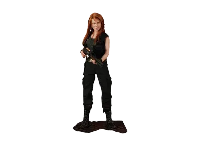 Hot Toys "Movie Masterpiece" -Terminator 2- 1/6 Scale Fully Poseable Figure: T-1000 (Sarah Connor Disguise)