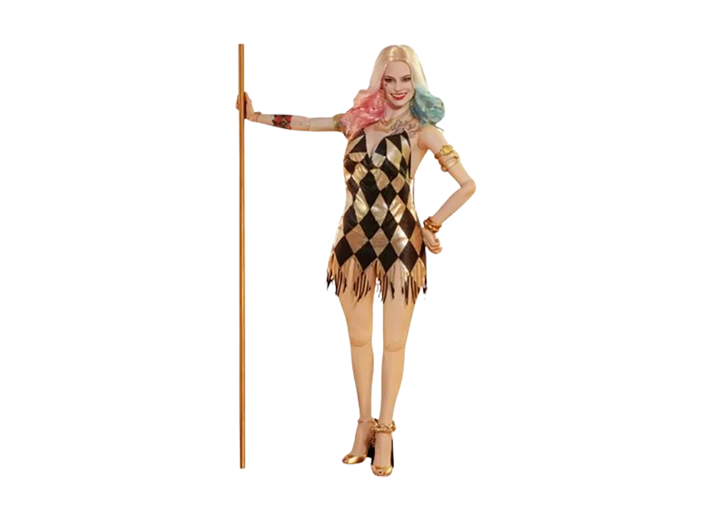 Hot Toys "Movie Masterpiece" -Suicide Squad- 1/6 Scale Fully Poseable Figure: Harley Quinn (Dancer Dress Version)