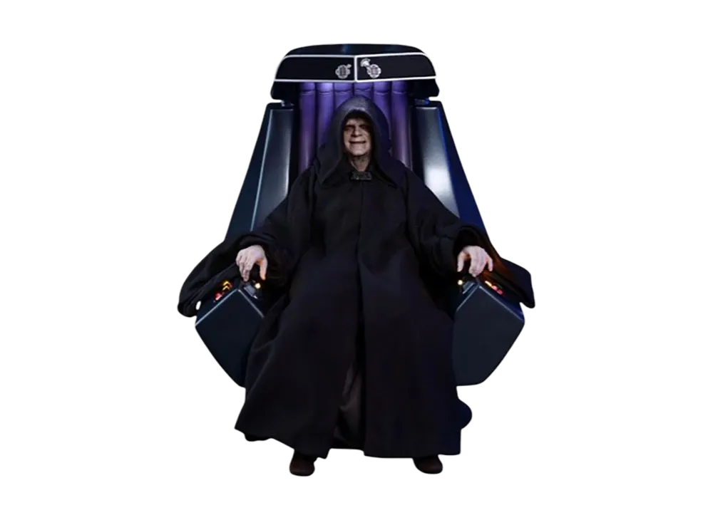 Hot Toys "Movie Masterpiece" -Star Wars / Episode VI Return Of The Jedi- 1/6 Scale Fully Poseable Figure: Emperor Palpatine [With Bonus Accessories]