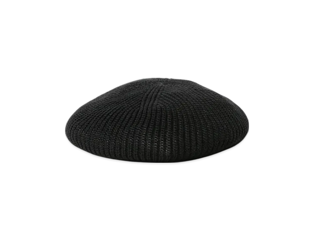 BEAMS Linen Beret "Black"