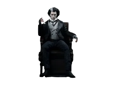 Hot Toys "Movie Masterpiece" -Sweeney Todd The Demon Barber Of Fleet Street- 1/6 Scale Fully Poseable Figure: Sweeney Todd