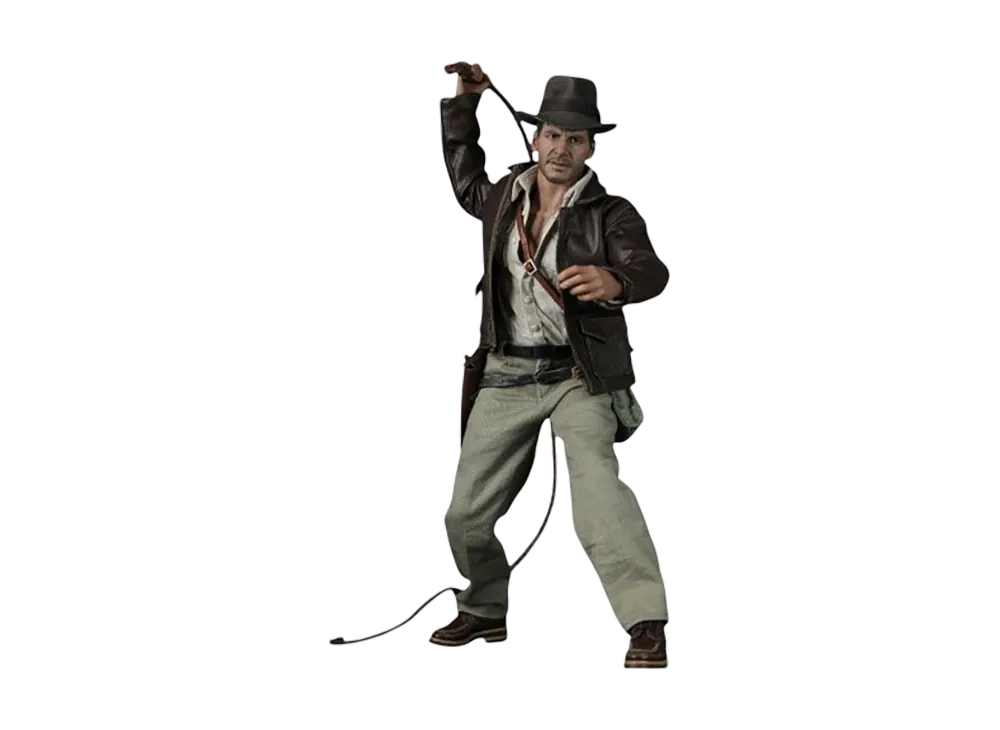 Hot Toys "Movie Masterpiece Deluxe" -Indiana Jones & The Raiders Of The Lost Ark- 1/6 Scale Fully Poseable Figure: Indiana Jones