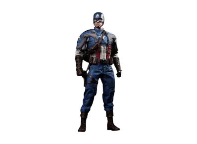 Hot Toys "Movie Masterpiece" -Captain America The First Avenger- 1/6 Scale Fully Poseable Figure: Captain America