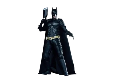 Hot Toys "Movie Masterpiece Deluxe" -The Dark Knight Rises- 1/6 Scale Fully Poseable Figure: Batman