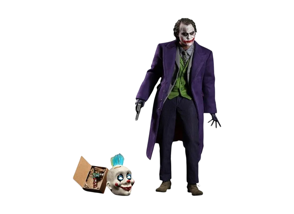 Hot Toys "Movie Masterpiece Deluxe" -Dark Knight- 1/6 Scale Fully Poseable Figure: Joker 2.0 [With Bonus Accessory]