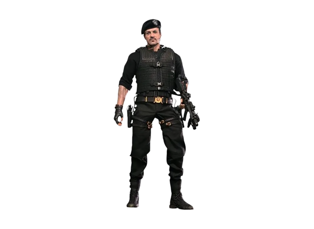 Hot Toys "Movie Masterpiece" -The Expendables 2- 1/6 Scale Fully Poseable Figure: Barney Ross