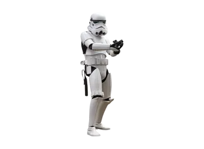Hot Toys "Movie Masterpiece" -Star Wars- 1/6 Scale Fully Poseable Figure: Stormtrooper