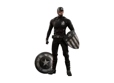 Hot Toys "Movie Masterpiece" -Marvel Studios: The First Ten Years- 1/6 Scale Fully Poseable Figure: Captain America (Concept Art Version)