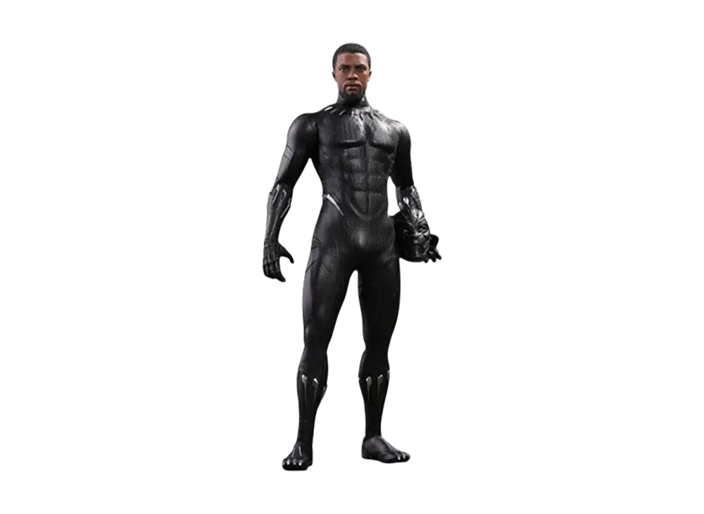 Hot Toys "Movie Masterpiece" -Black Panther- 1/6 Scale Fully Poseable Figure: Black Panther