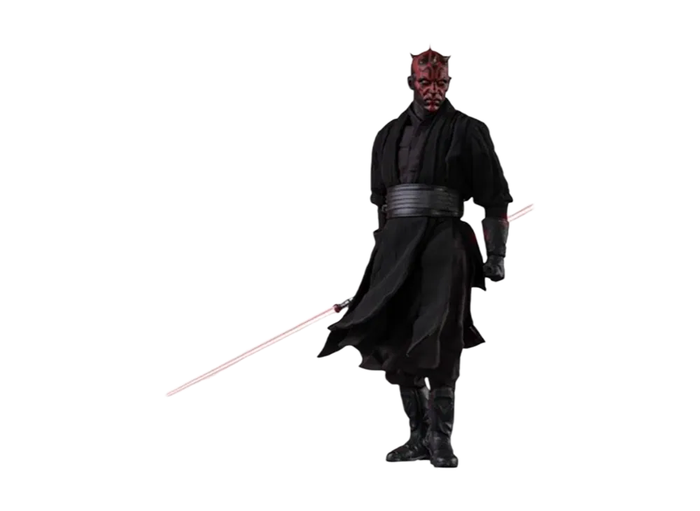 Hot Toys "Movie Masterpiece Deluxe" -Star Wars / Episode I The Phantom Menace- 1/6 Scale Fully Poseable Figure: Darth Maul