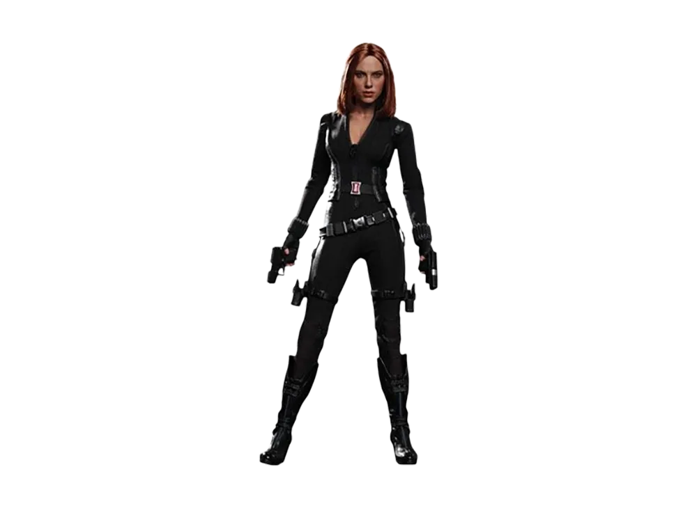 Hot Toys "Movie Masterpiece" -Captain America / The Winter Soldier- 1/6 Scale Fully Poseable Figure: Black Widow