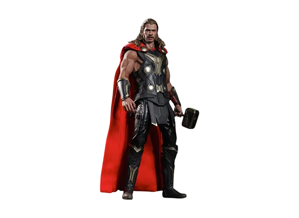 Hot Toys "Movie Masterpiece" -Thor / The Dark World- 1/6 Scale Fully Poseable Figure: Thor (Light Asgardian Armor Version)