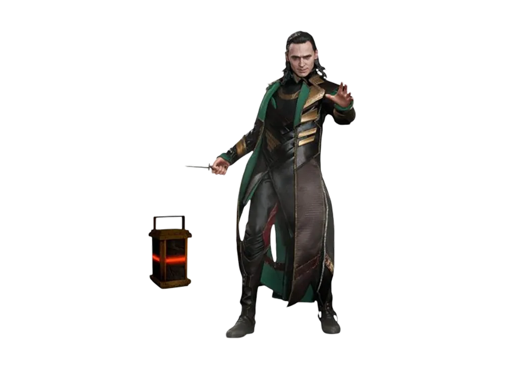 Hot Toys "Movie Masterpiece" -Thor / The Dark World- 1/6 Scale Fully Poseable Figure: Loki [With Bonus Accessory]