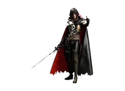 Hot Toys "Movie Masterpiece" -Space Pirate Captain Harlock- 1/6 Scale Fully Poseable Figure: Captain Harlock