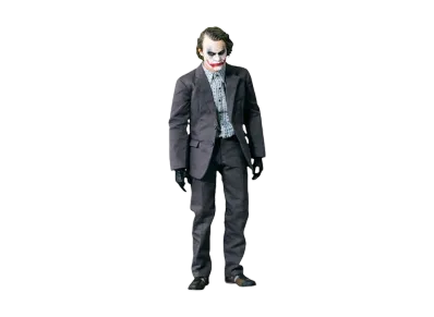 Hot Toys "Movie Masterpiece" -The Dark Knight- 1/6 Scale Fully Poseable Figure: The Joker (Bank Robber Version 2.0)