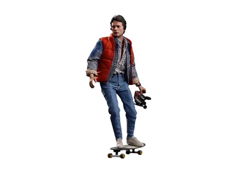Hot Toys "Movie Masterpiece" -Back to the Future- 1/6 Scale Fully Poseable Figure: Marty McFly