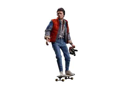 Hot Toys "Movie Masterpiece" -Back to the Future- 1/6 Scale Fully Poseable Figure: Marty McFly