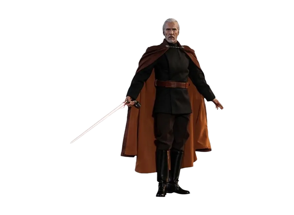 Hot Toys "Movie Masterpiece" -Star Wars / Episode II Attack of the Clones- 1/6 Scale Fully Poseable Figure: Count Dooku