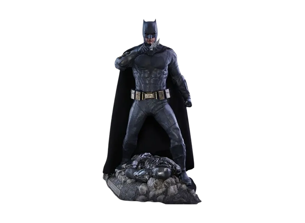 Hot Toys "Movie Masterpiece" -Justice League- 1/6 Scale Fully Poseable Figure: Batman [With Bonus Accessory]