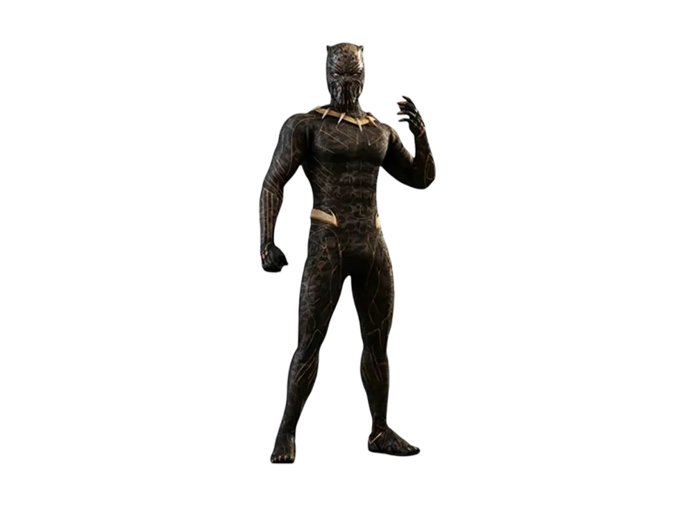 Hot Toys "Movie Masterpiece" -Black Panther- 1/6 Scale Fully Poseable Figure: Erik Killmonger