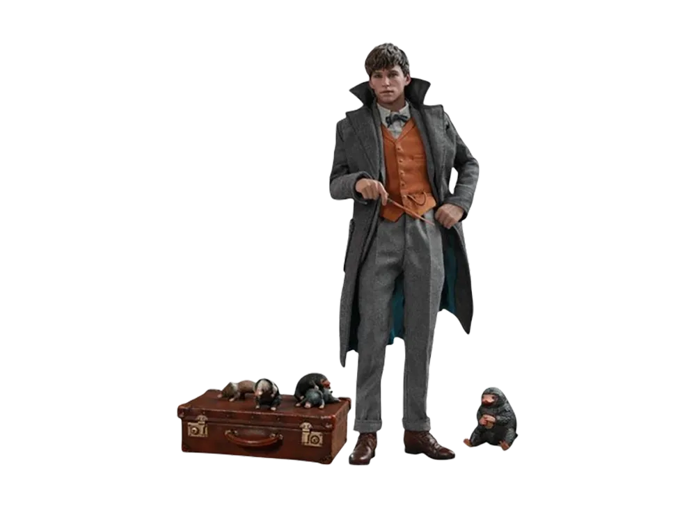 Hot Toys "Movie Masterpiece" -Fantastic Beasts: The Crimes of Grindelwald- 1/6 Scale Fully Poseable Figure: Newt Scamander [with Bonus Accessory]