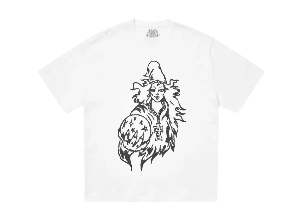 PALACE Wiz T-Shirt "White"