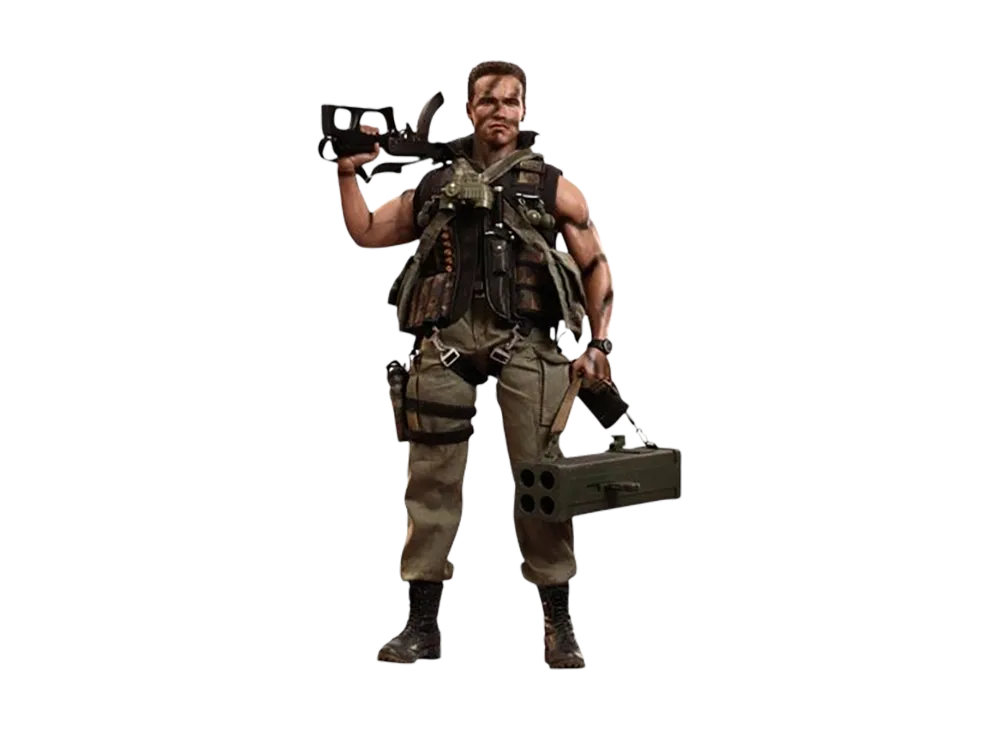 Hot Toys "Movie Masterpiece" -Commando- 1/6 Scale Fully Poseable Figure: John Matrix
