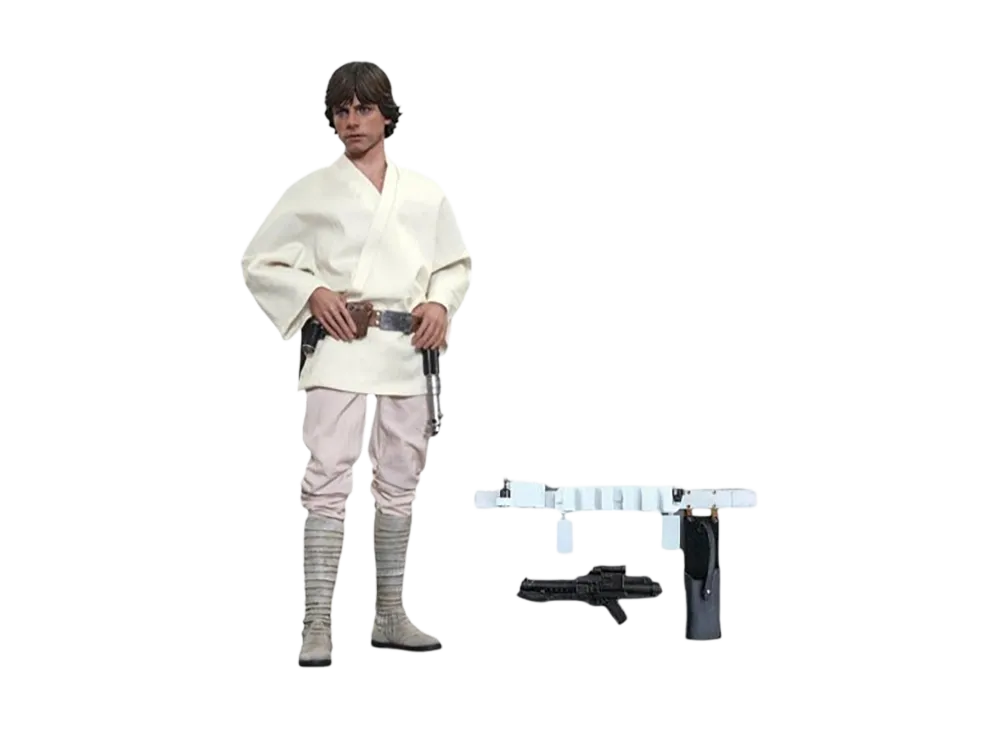 Hot Toys "Movie Masterpiece" -Star Wars / Episode IV A New Hope- 1/6 Scale Fully Poseable Figure: Luke Skywalker [With Bonus Accessory]