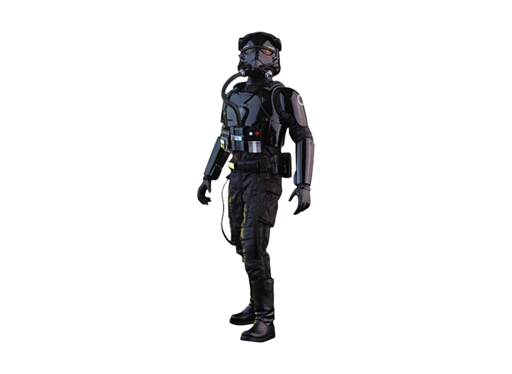 Hot Toys "Movie Masterpiece" -Star Wars The Force Awakens- 1/6 Scale Fully Poseable Figure: First Order TIE Fighter Pilot