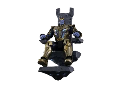 Hot Toys "Movie Masterpiece" -Guardians Of The Galaxy- 1/6 Scale Fully Poseable Figure: Thanos