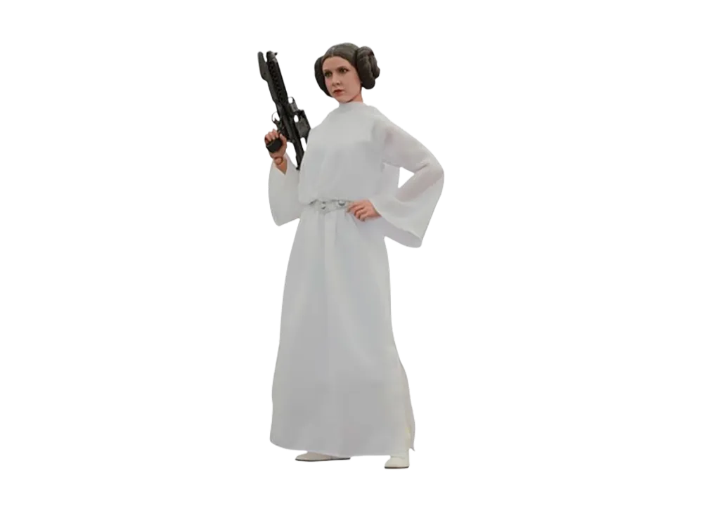 Hot Toys "Movie Masterpiece" -Star Wars / Episode IV A New Hope- 1/6 Scale Fully Poseable Figure: Princess Leia