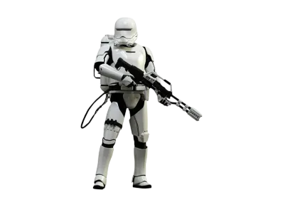 Hot Toys "Movie Masterpiece" -Star Wars The Force Awakens- 1/6 Scale Fully Poseable Figure: First Order Flametrooper