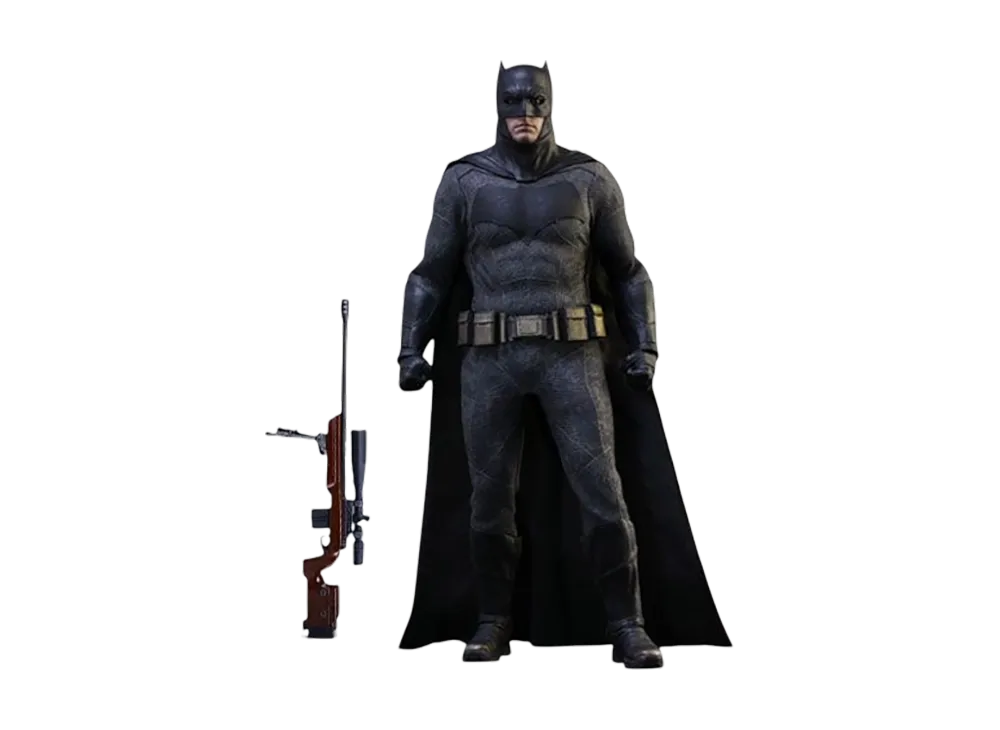 Hot Toys "Movie Masterpiece" -Batman v Superman Dawn of Justice- 1/6 Scale Fully Poseable Figure: Batman [With Bonus Accessory]