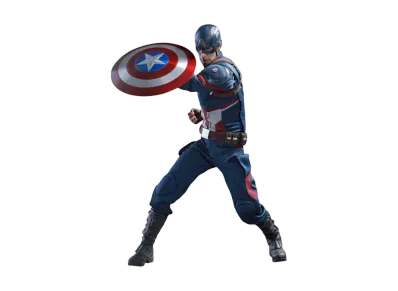 Hot Toys "Movie Masterpiece" -Captain America Civil War- 1/6 Scale Fully Poseable Figure: Captain America