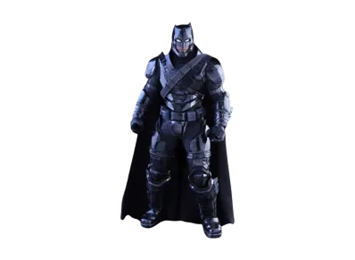 Hot Toys "Movie Masterpiece" -Batman v Superman Dawn of Justice- 1/6 Scale Fully Poseable Figure: Armored Batman (Black Chrome Version)