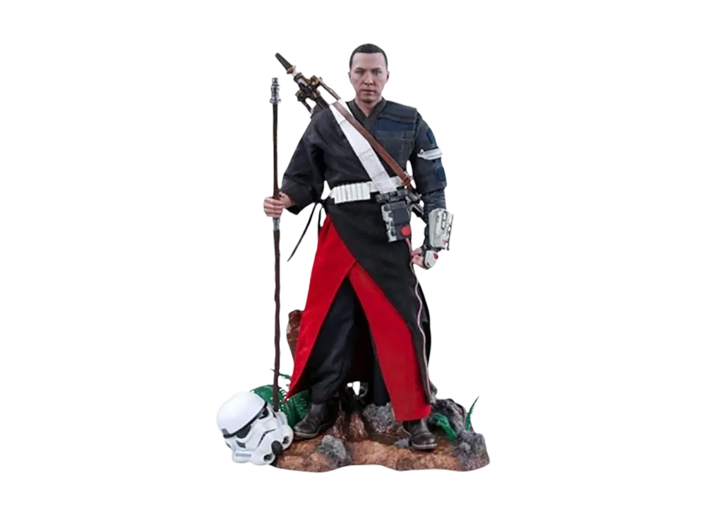 Hot Toys "Movie Masterpiece" -Rogue One: A Star Wars Story- 1/6 Scale Fully Poseable Figure: Chirrut Imwe [With Bonus Accessory]