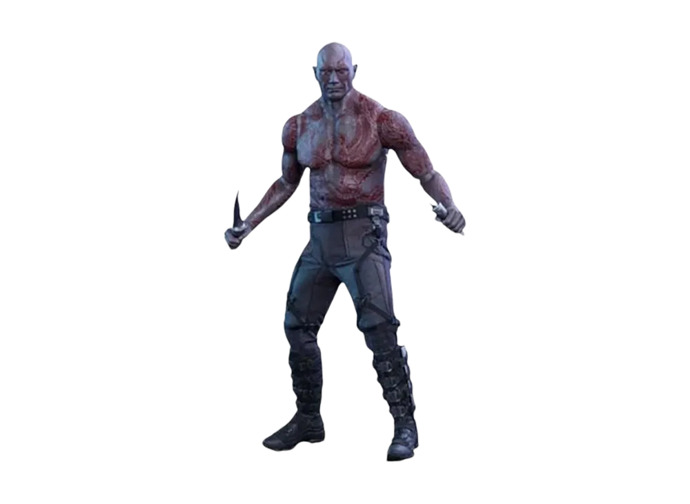 Hot Toys "Movie Masterpiece" -Guardians of the Galaxy- 1/6 Scale Fully Poseable Figure: Drax