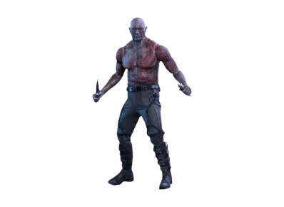 Hot Toys "Movie Masterpiece" -Guardians of the Galaxy- 1/6 Scale Fully Poseable Figure: Drax